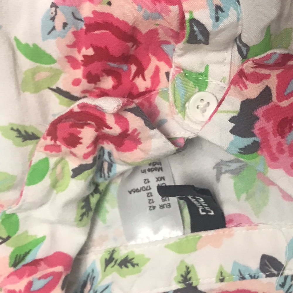 Floral Button-Up - Picture 3 of 4